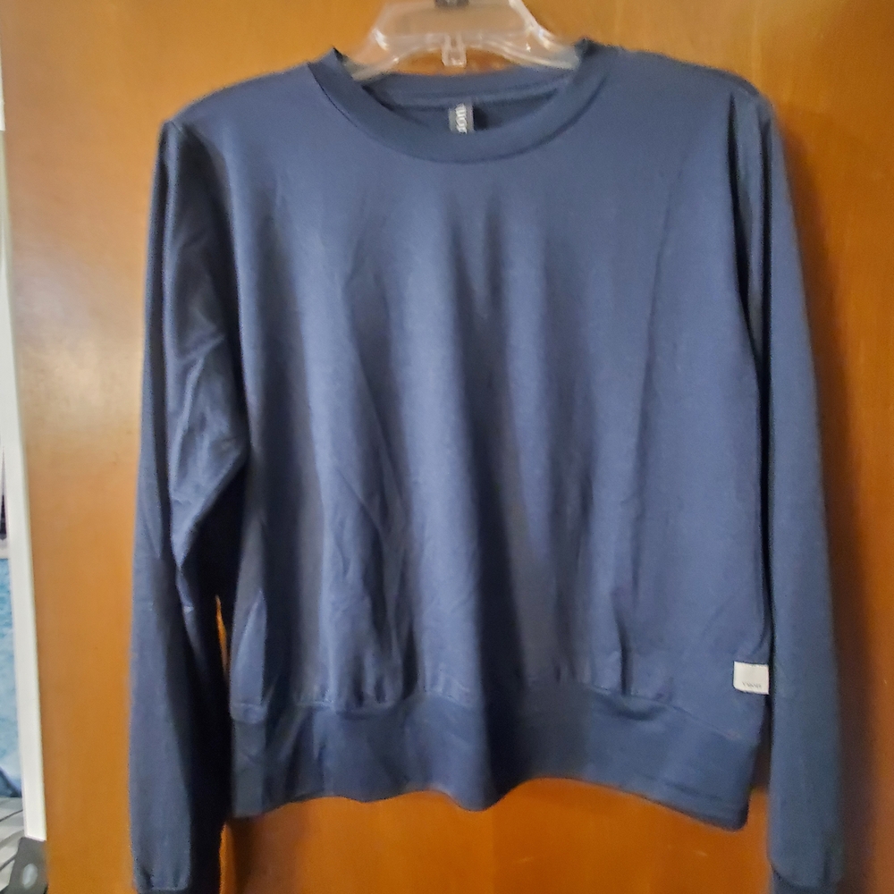 Vuori Deep Blue Long Sleeve Top